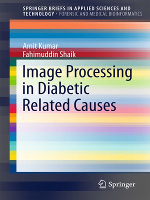 cover image of Image Processing in Diabetic Related Causes
